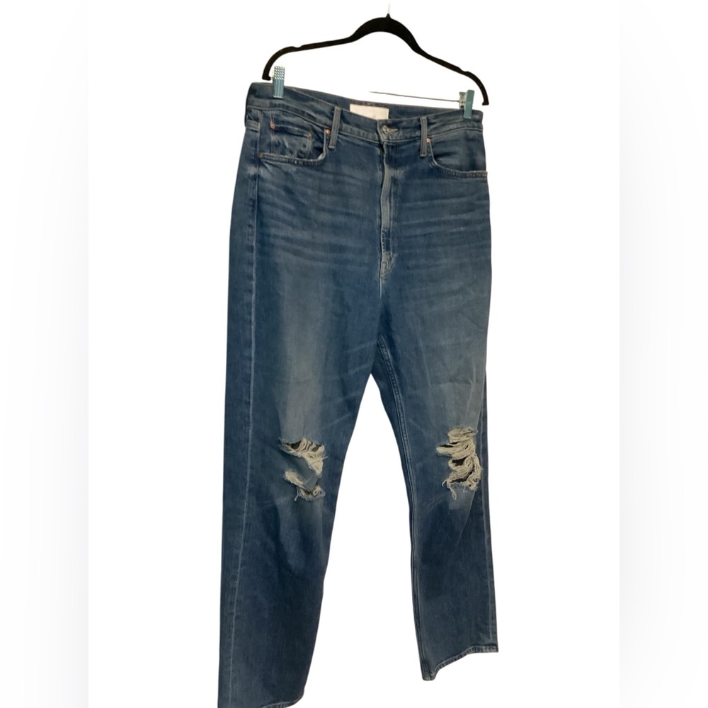MOTHER High-Waisted Study Hover Jeans - Picture 5 of 12